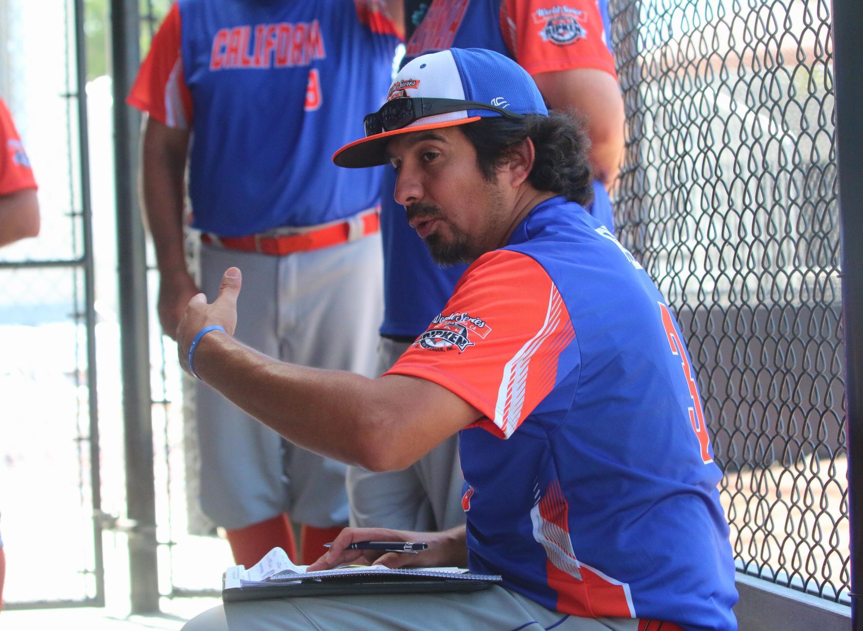 Contagious hitting, errors lifts Central California in World Series opener